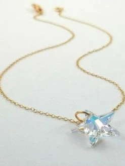 Verdier ACCESSORIES Star Bright Crystal Pendant