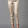 Lola & Sophie Bottoms Gold Denim Pant