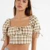 Motel Auri Check Top Tops 2 Motel Auri Check Top Tops