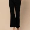 Hidden Jeans Happi High Rise Black Utility Crop Flare Jean Bottoms