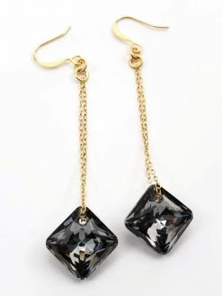 Verdier Silver Night Princess Earrings