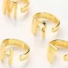 Rae & Jade ACCESSORIES Lido Bold Initial Ring 1 Rae & Jade ACCESSORIES Lido Bold Initial Ring