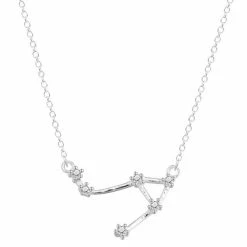 Rae & Jade Zodiac Written In The Stars Sterling Silver Necklace 23 Rae & Jade Zodiac Written In The Stars Sterling Silver Necklace