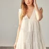 Mustard Seed Dresses Charleigh White Dress