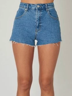 Rolla's Jeans Dusters Cindy Blue Denim Short Bottoms