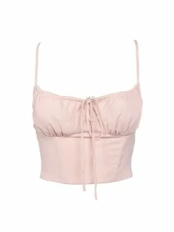 Tic Toc Tops Moda Blush Bustier Top