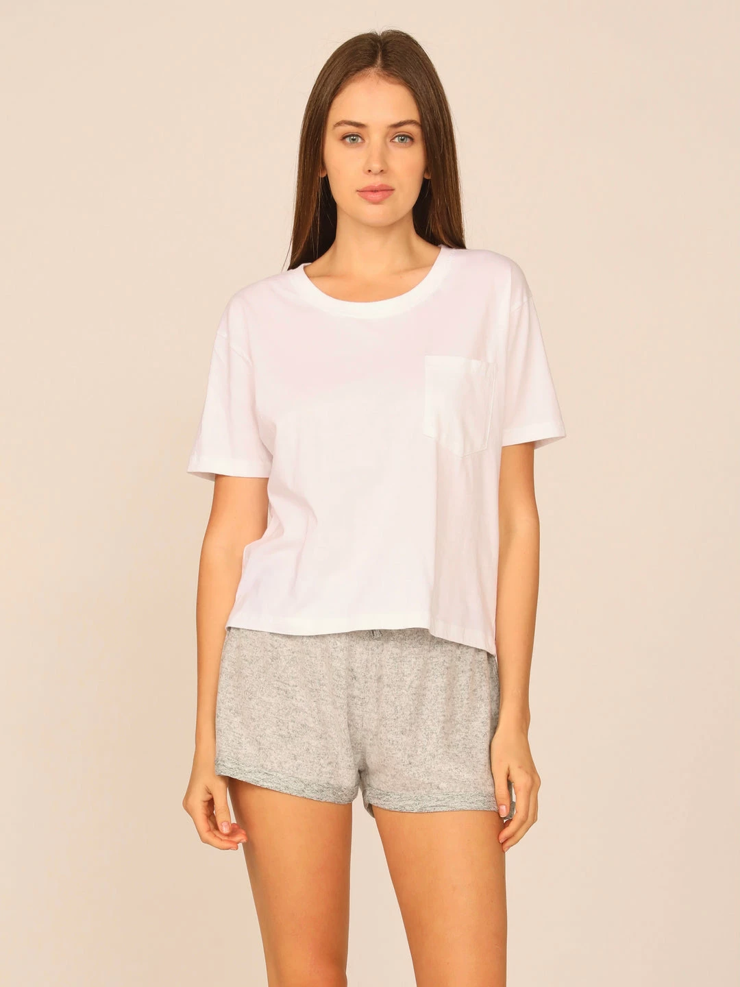 Vintage Havana Brushed Grey Hacci Short Bottoms 5 Vintage Havana Brushed Grey Hacci Short Bottoms