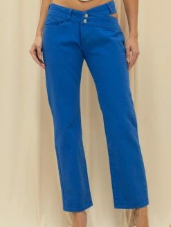 Et Clet Gibson Blue Straight Jean