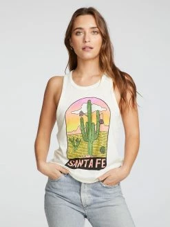 CHASER Tops Santa Fe Jersey Tank