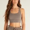 ZSupply Tops Sia Moss Grey Tank Bra 1 ZSupply Tops Sia Moss Grey Tank Bra