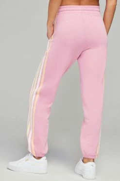 Wildfox Bottoms Homestead Stripes Knoxville Sweatpant