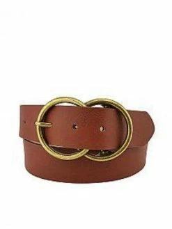 Joia Trading ACCESSORIES Ezra Rust Double Buckle Belt
