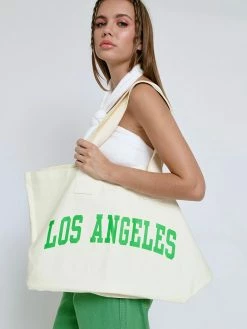 Beige Botany NEW ARRIVALS Los Angeles Bone Tote