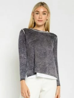 Olivaceous Tops Tania Black Sweater