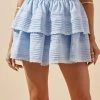 Day + Moon Emaline Light Blue Skort Bottoms 2 Day + Moon Emaline Light Blue Skort Bottoms