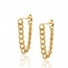 Sahira ACCESSORIES Jamie Chain Earrings 2 Sahira ACCESSORIES Jamie Chain Earrings