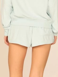 Vintage Havana Salty Blue Terry Cloth Dolphin Short