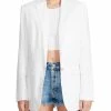 BB Dakota Outerwear Linen On The Edge White Blazer 2 BB Dakota Outerwear Linen On The Edge White Blazer