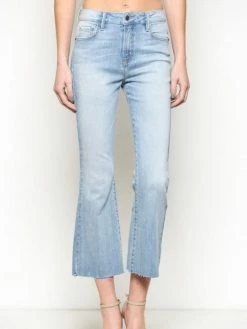 Hidden Jeans Happi MR Basic Crop Flare Jean Bottoms