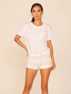 Vintage Havana Sage Stripe Terry Short Bottoms