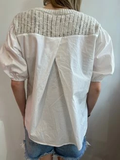 Fate By LFD Mixed Up Blue Top Tops