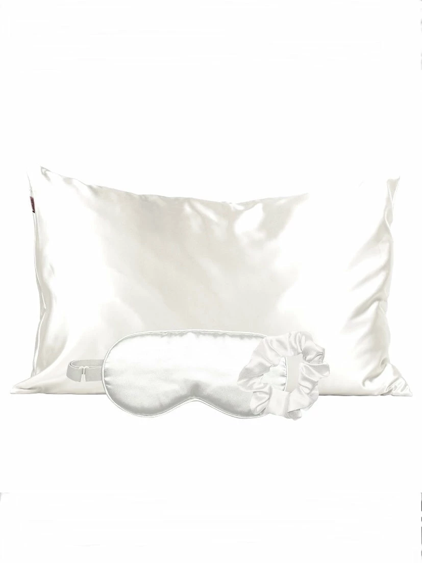 Kitsch Satin Ivory Sleep Set 3 Kitsch Satin Ivory Sleep Set
