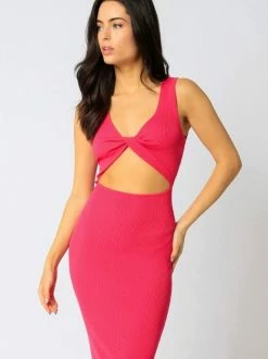 Olivaceous Dresses Never Say Never Pink Dress