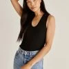 ZSupply Sirena Rib Black Tank Tanks