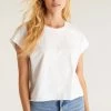 ZSupply Cyler White Jersey Tee 1 ZSupply Cyler White Jersey Tee