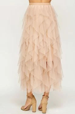 Strut And Bolt Charmed Tulle Midi Skirt Bottoms