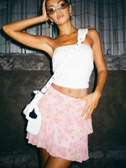 Motel Camila Pink Skirt Bottoms