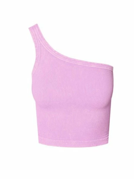 Nikibiki Junie One Shoulder Vintage Orchid Tops 3 Nikibiki Junie One Shoulder Vintage Orchid Tops