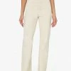 WeWoreWhat Bottoms Frayed Off White Denim Jean