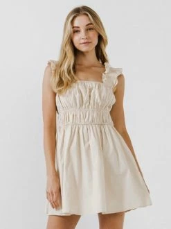 English Factory Eloise Beige Dress