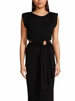 BB Dakota Dresses Peek My Interest Black Dress