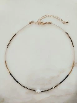 Rae & Jade Akira Pearl Beaded Choker
