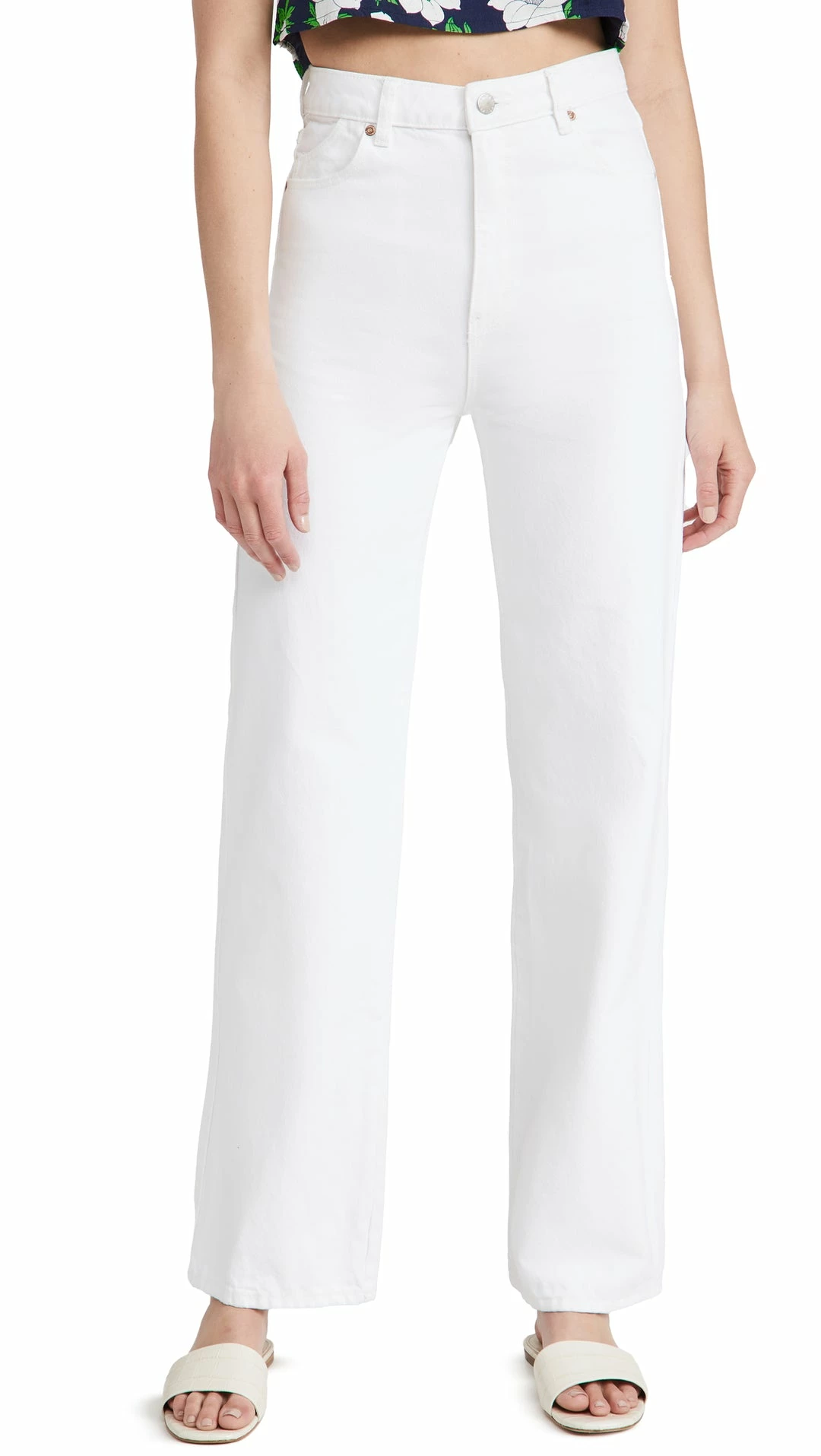 Rolla's Jeans Heidi Vintage White Jean Bottoms 5 Rolla's Jeans Heidi Vintage White Jean Bottoms