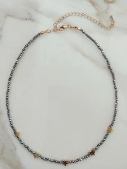 Rae & Jade Star Beaded Choker