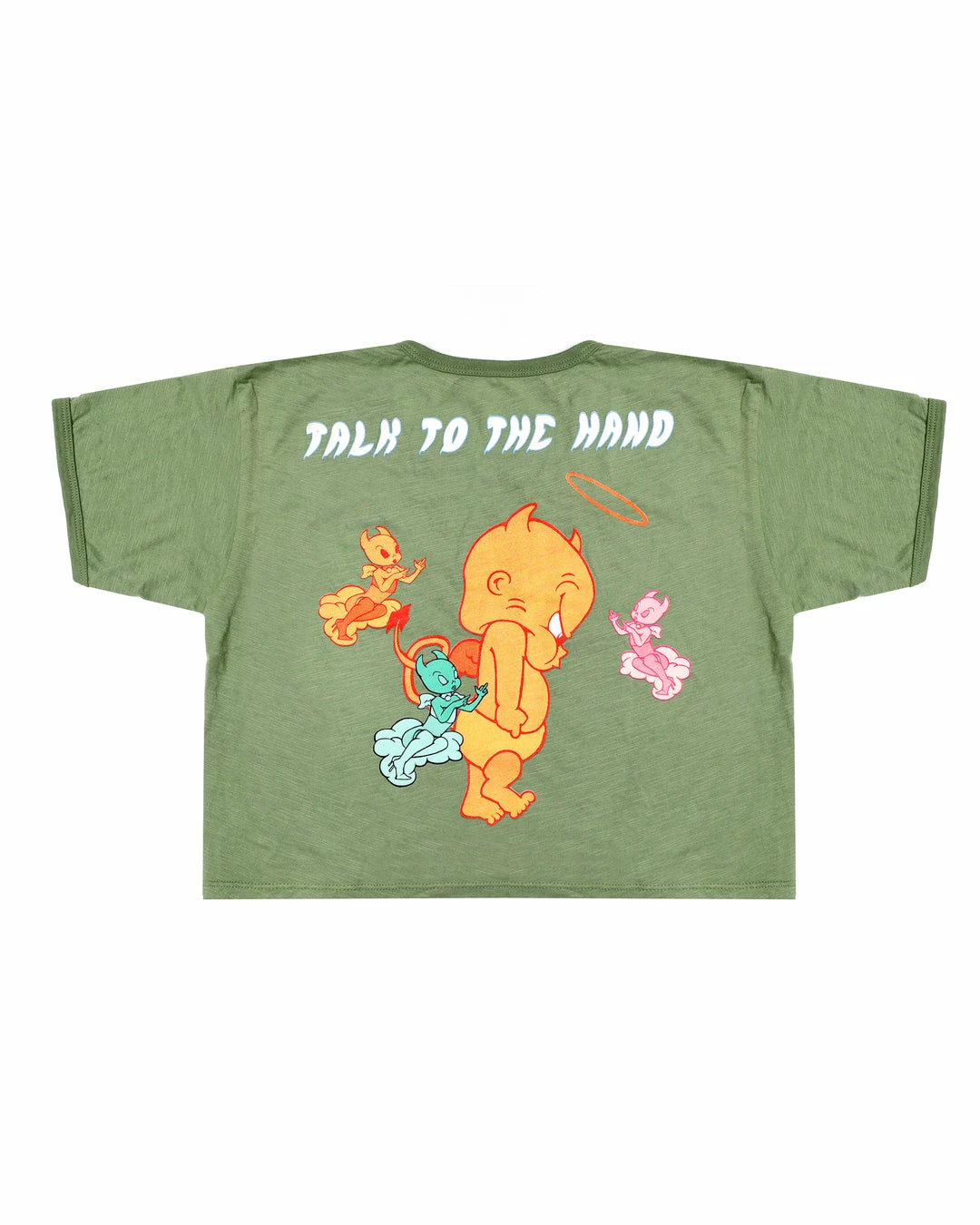 Tops Boys Lie Talk To The Hand Slub Fitted Tee 7 Tops Boys Lie Talk To The Hand Slub Fitted Tee