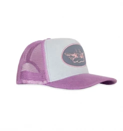 Boys Lie Lilac Terry Trucker Hat