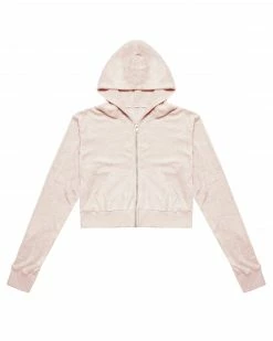 Tops Boys Lie Terry Cloth Rose Quartz Zip Up Hoodie 16 Tops Boys Lie Terry Cloth Rose Quartz Zip Up Hoodie