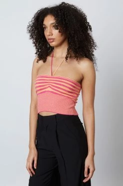 Cotton Candy Joanie Hot Pink Top