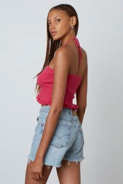 Cotton Candy Tops Bonnie Hot Pink Top 9 Cotton Candy Tops Bonnie Hot Pink Top