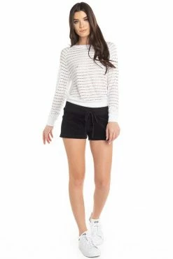 Hardtail Low Rise Black Terry Short